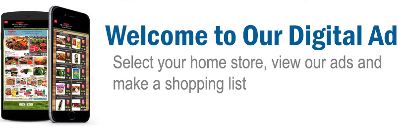 Welcome to our weekly ads