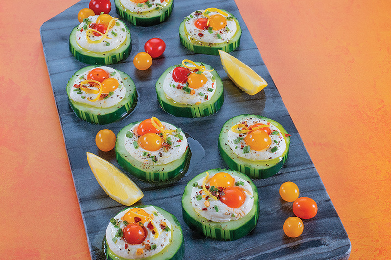 Cucumber Bites